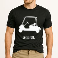 Funny Golf Cart LetS Roll Cooling Performance Crew T-Shirt