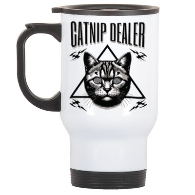 Funnycat Gifts Cat Dad Gifts Cat Lover Gift Stainless Steel Travel Mug