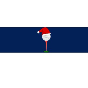 Funny Golfing Christmas Holiday Golf Ball Bumper Sticker