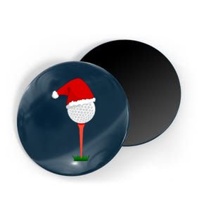 Funny Golfing Christmas Holiday Golf Ball Magnet