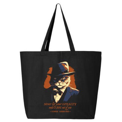 Funny Gangster Cat Saying Cat Dad 25L Jumbo Tote