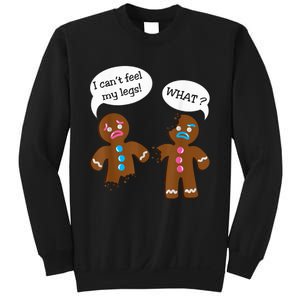 Funny Gingerbread  Christmas Sweatshirt