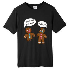 Funny Gingerbread  Christmas Tall Fusion ChromaSoft Performance T-Shirt