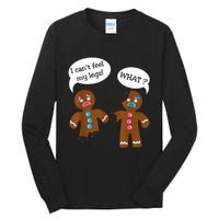 Funny Gingerbread  Christmas Tall Long Sleeve T-Shirt