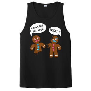 Funny Gingerbread  Christmas PosiCharge Competitor Tank