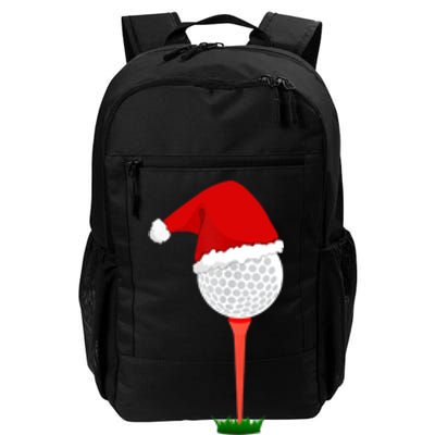 Funny Golfing Christmas Tee Holiday Golf Ball TShirt Daily Commute Backpack