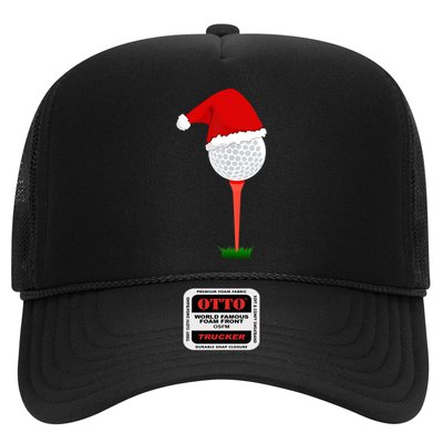 Funny Golfing Christmas Tee Holiday Golf Ball TShirt Trucker Hat