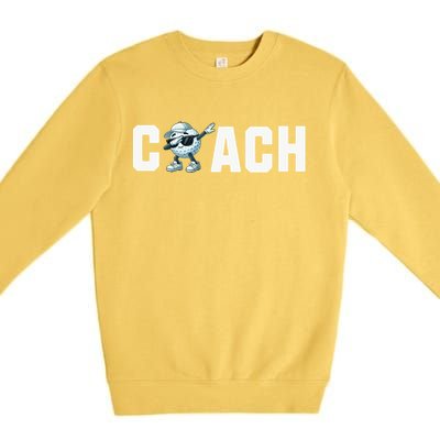 Funny Golf Coach Gift Premium Crewneck Sweatshirt