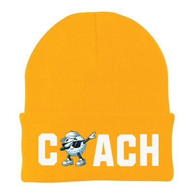 Funny Golf Coach Gift Knit Cap Winter Beanie