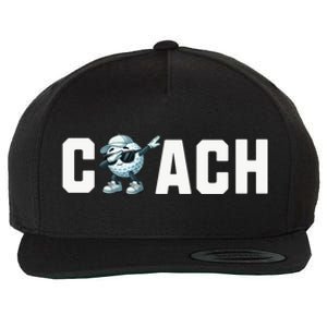 Funny Golf Coach Gift Wool Snapback Cap