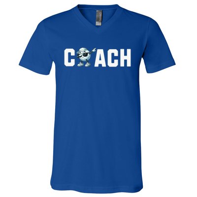 Funny Golf Coach Gift V-Neck T-Shirt