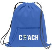 Funny Golf Coach Gift Sweatshirt Cinch Pack Bag