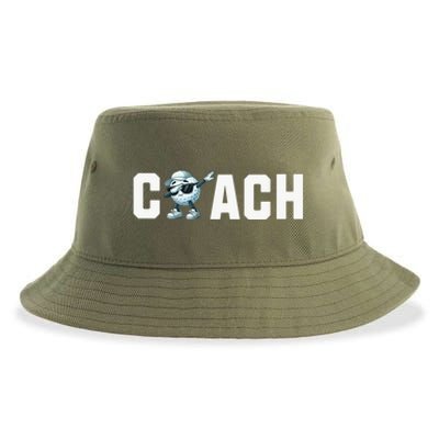 Funny Golf Coach Gift Sustainable Bucket Hat