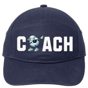 Funny Golf Coach Gift 7-Panel Snapback Hat