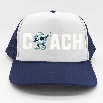 Funny Golf Coach Gift Trucker Hat