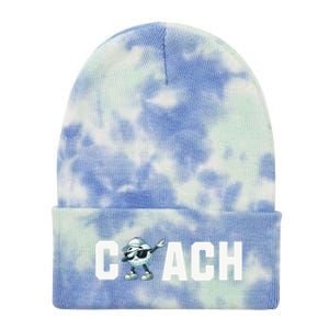 Funny Golf Coach Gift Tie Dye 12in Knit Beanie