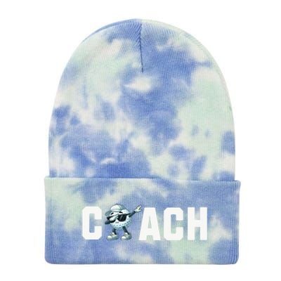 Funny Golf Coach Gift Tie Dye 12in Knit Beanie