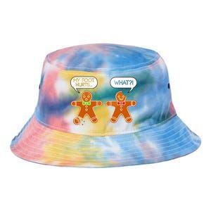 Funny Gingerbread Christmas Tie Dye Newport Bucket Hat