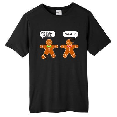 Funny Gingerbread Christmas Tall Fusion ChromaSoft Performance T-Shirt