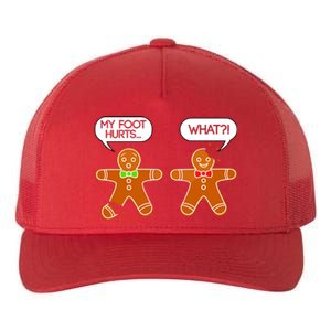 Funny Gingerbread Christmas Yupoong Adult 5-Panel Trucker Hat