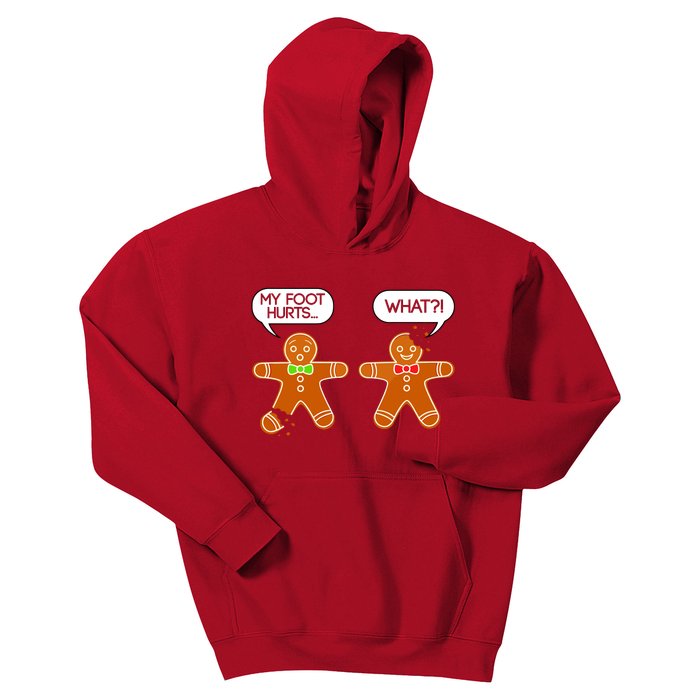 Funny Gingerbread Christmas Kids Hoodie