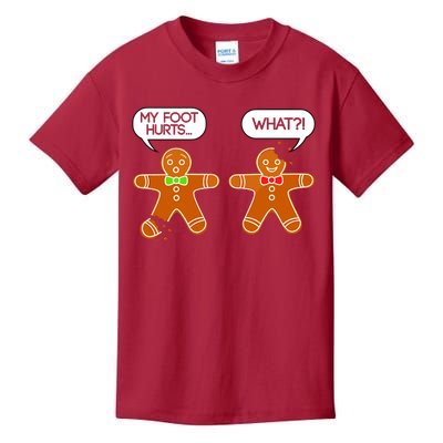 Funny Gingerbread Christmas Kids T-Shirt