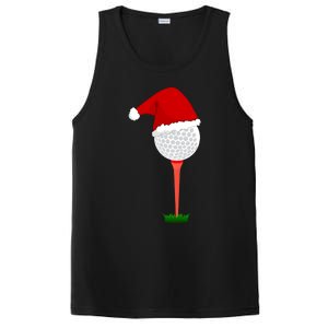 Funny Golfing Christmas Holiday Golf Ball PosiCharge Competitor Tank