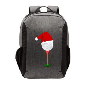 Funny Golfing Christmas Holiday Golf Ball Vector Backpack