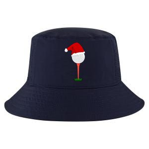 Funny Golfing Christmas Holiday Golf Ball Cool Comfort Performance Bucket Hat