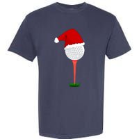 Funny Golfing Christmas Holiday Golf Ball Garment-Dyed Heavyweight T-Shirt