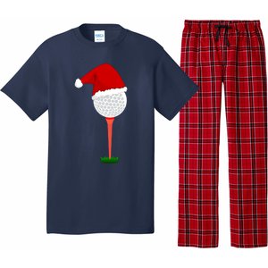 Funny Golfing Christmas Holiday Golf Ball Pajama Set