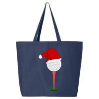 Funny Golfing Christmas Holiday Golf Ball 25L Jumbo Tote