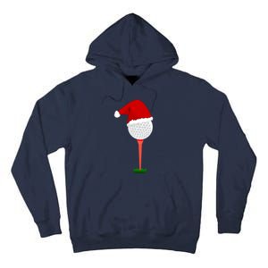 Funny Golfing Christmas Holiday Golf Ball Tall Hoodie