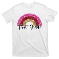 First Grade Cute Rainbow Back To School T-Shirt