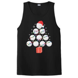 Funny Golfing Christmas Tree Christmas Golf Ball Golfer Funny Gift PosiCharge Competitor Tank