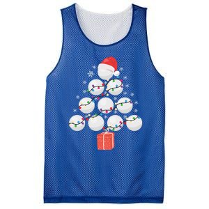 Funny Golfing Christmas Tree Christmas Golf Ball Golfer Funny Gift Mesh Reversible Basketball Jersey Tank