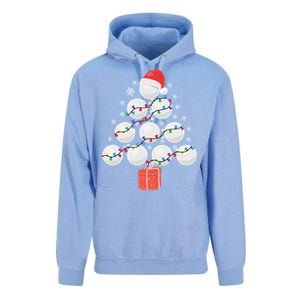 Funny Golfing Christmas Tree Christmas Golf Ball Golfer Funny Gift Unisex Surf Hoodie