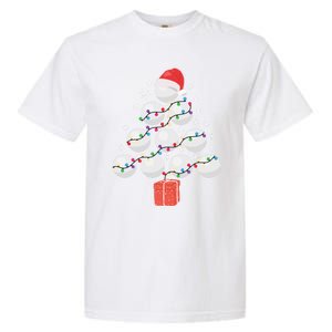 Funny Golfing Christmas Tree Christmas Golf Ball Golfer Funny Gift Garment-Dyed Heavyweight T-Shirt