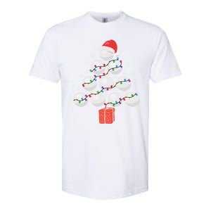 Funny Golfing Christmas Tree Christmas Golf Ball Golfer Funny Gift Softstyle CVC T-Shirt