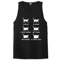 Funny Gift Cats Meme Chonk Cat Chart PosiCharge Competitor Tank