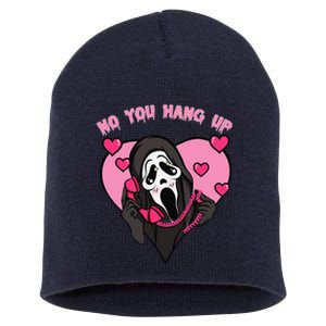 Funny Ghost Calling Halloween Costume No You Hang Up Gift Short Acrylic Beanie