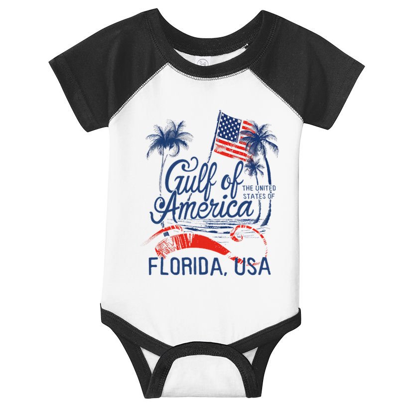 Florida Gulf Coast Of America Donald Trump Infant Baby Jersey Bodysuit