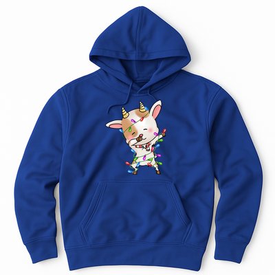 Funny Goat Christmas Dabbing Great Gift Hoodie