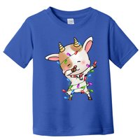 Funny Goat Christmas Dabbing Great Gift Toddler T-Shirt