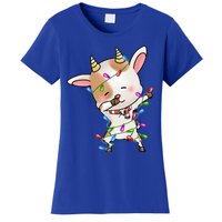 Funny Goat Christmas Dabbing Great Gift Women's T-Shirt