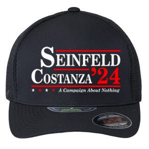 Funny George Costanza 2024 Election Flexfit Unipanel Trucker Cap