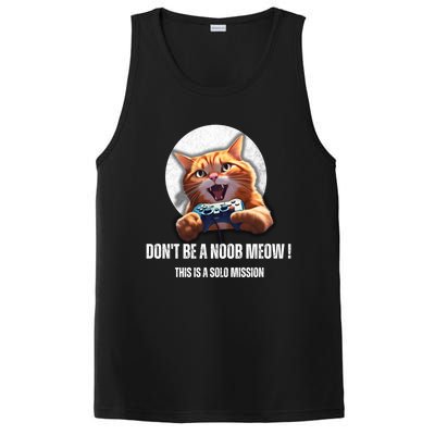 Funny Gamer Cat With Controller For Cat Lovers And Video Gamer Gift PosiCharge Competitor Tank