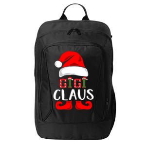 Funny Gigi Claus Gift Christmas Famiy Matching Pajamas Cool Gift City Backpack