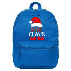 Funny Gigi Claus Gift Christmas Famiy Matching Pajamas Cool Gift 16 in Basic Backpack