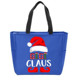 Funny Gigi Claus Gift Christmas Famiy Matching Pajamas Cool Gift Zip Tote Bag